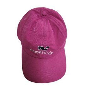 Vineyard Vines Pink Baseball Cap Unisex One Size